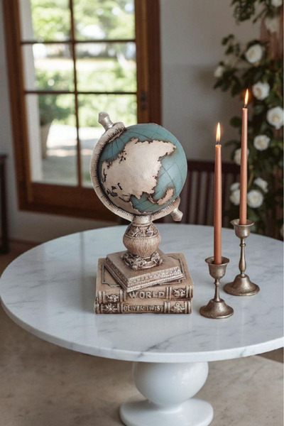 Harmoni Art Dekoratif Dünya Biblo