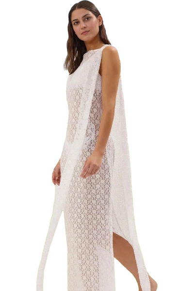 PayBuy Women's Maxi Knitted Lace Beach Dress Bodycon Mold Summer Stylish Design Indispensable in Summer