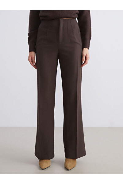 LC Waikiki Create Your Style from Uzg Store |   Plus Size Slim Fit Flared Women's Trousers
