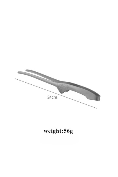 safestore Silver Professional Tweezers Tongs with Masterchef Support Cooking Tweezers Steel Tongs Professional Chef Tweezers