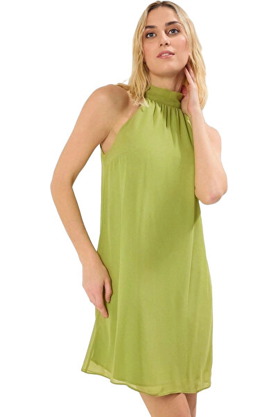 PayBuy Kadın Şifon Mini Elbise Hafif Dokuma Astarlı Günlük Kullanım İçin Yaz Aylarının Vazgeçilmezi