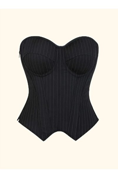 Belle Vanity Corset Chic Striped