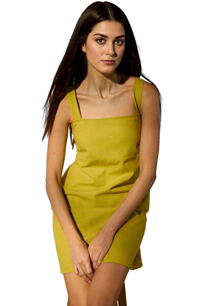 PayBuy Rochie mini pentru femei, țesătură țesătă, croială confortabilă, vară,...