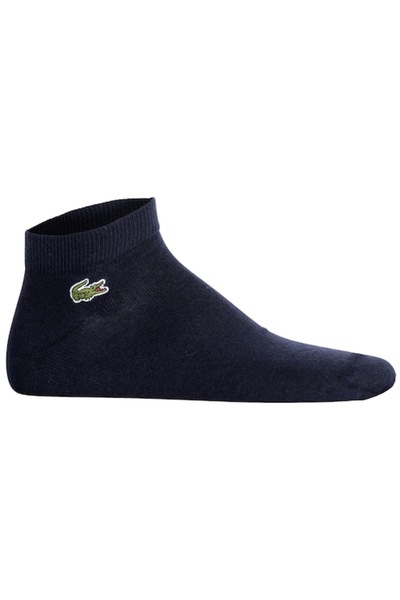 Lacoste , Set de șosete unisex până la gleznă - 3 perechi, Alb/Gri/Negru