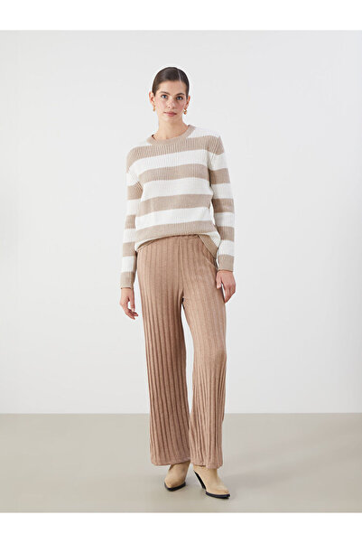 LC Waikiki Elastic Waist Spanish Leg Women's Trousers