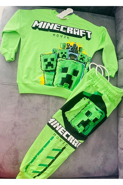 GÜL Baby Printed Long Sleeve Men's Bottom Top Set