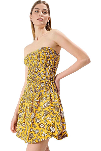 PayBuy Mini rochie de damă, cu model floral, bumbac, confortabilă, vară, ziln...