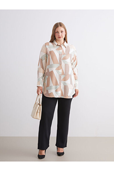 LC Waikiki Black Elastic Waist Women's Trousers