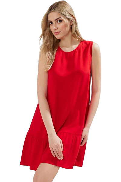 PayBuy Γυναικείο μίνι φόρεμα Casual φαρδύ κομψό καλοκαιρινό κομψό λαιμόκοψη ι...