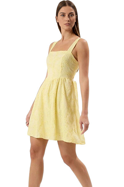 PayBuy Mini rochie de damă, cu decolteu, cu model țesut, vară, ocazional, wee...