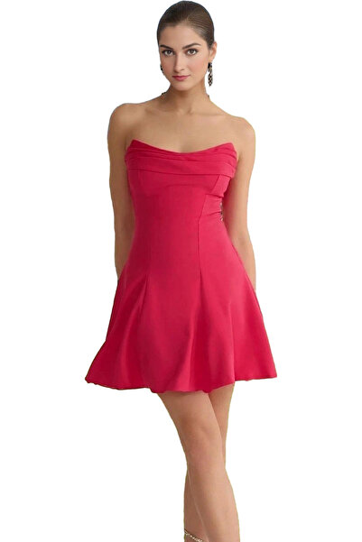 PayBuy Rochie de seară scurtă, fără bretele, în formă de A, pentru femei, var...