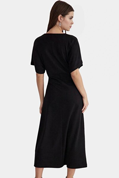 PayBuy Women's Maxi Dress Knitted Fabric Bodycon Cut Angel Sleeve Casual Stylish Summer Essential