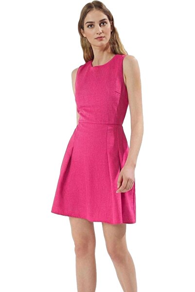 PayBuy Women's Mini a Line Linen Look Dress Summer Casual Style Weekend Summer Essential