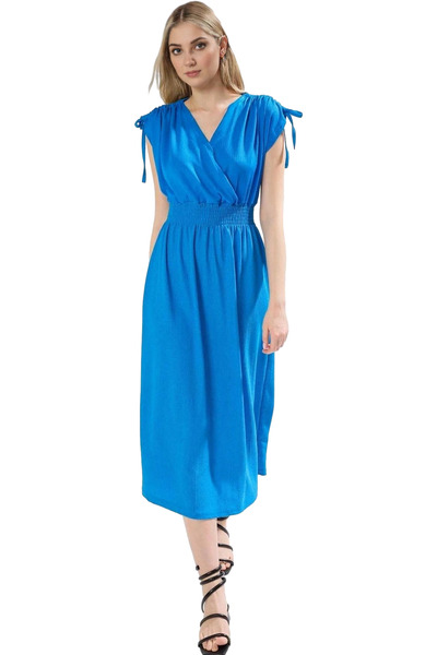 PayBuy Rochie Midi de damă Linie A Decupaj Talie elastică Modelată Vară Utilizare zilnică Design modern