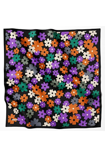 Sultan Eşarp Φουλάρι Sultan Fresh Pamuk - Ουρανίζουσες Λουλούδες - SFE009-02