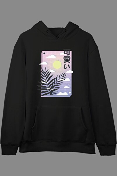 Pisa Art Playing Card Scenery Design Printed Hoodie Hooded Sweatshirt