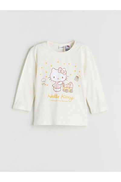 LC Waikiki Create Your Style from Uzg Store |   Hello Kitty Printed Baby Girl Pajamas Set