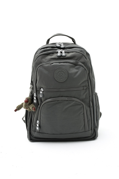 Sanmorris Unisex Suya Dayanıklı Krinkıl Kumaş Çok Gözlü Orta Boy Laptop Okul ...