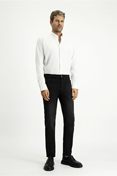 Kiğılı Μακρυμάνικο Slim Fit Βαμβακερό πουκάμισο Oxford