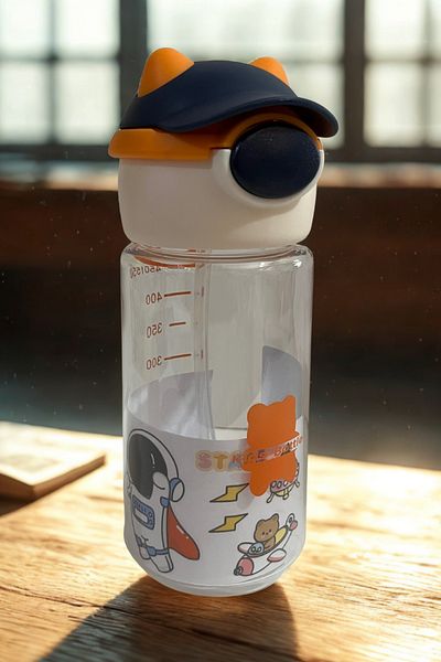 Sone U4 Ear Flask Water Bottle with Sticker - Holder 500ml