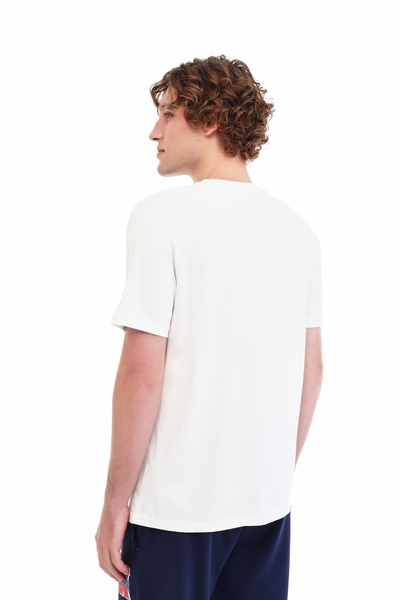 Kinetix Mb Pam C 11Sn220 5Pr Ecru Men's Short Sleeve T-Shirt