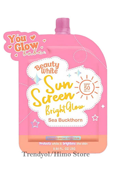 You Glow babe كريم الوقاية من الشمس بيوتي وايت برايت جلو بخلاصة نبق البحر 25 جم