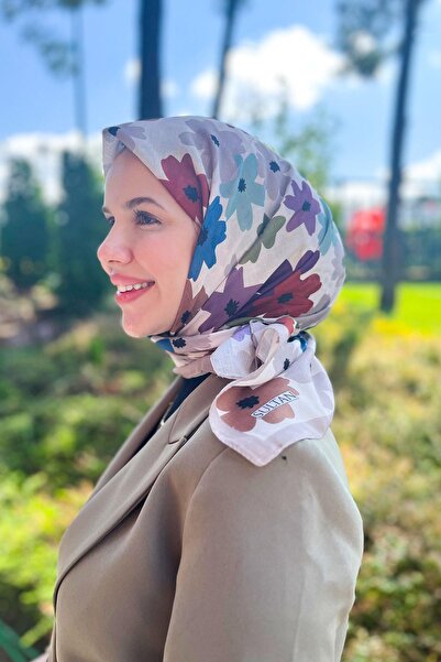 Sultan Eşarp Σαρίκι Sultan Fresh Pamuk - Ιπτάμενα Λουλούδια - SFE009-05