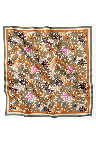 Sultan Eşarp Φουλάρι Sultan Fresh Cotton - Πλήρες μοτίβο λουλουδιών - SFE007-10