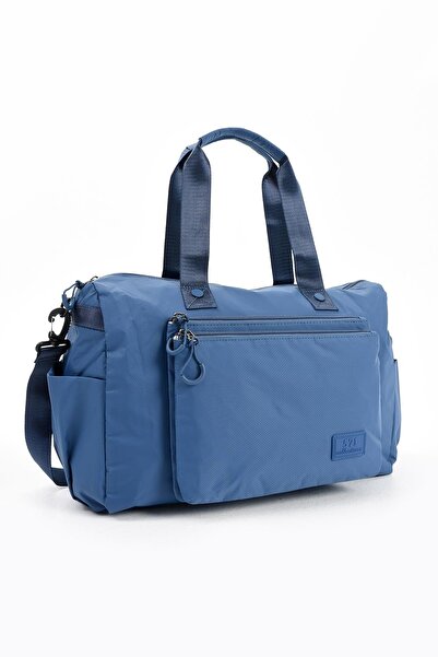 Çanta Trend Ultralight Chic și impermeabil Geantă de călătorie de mână de dimensiuni mari Model albastru: (571-13-9G)