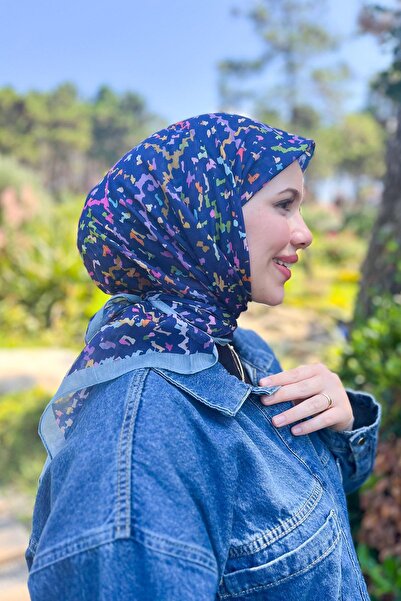 Sultan Eşarp وشاح سلطان من القطن الطازج - نمط مقرمش - SFE011-04