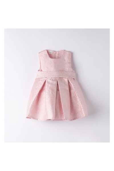 İDO Elegant Dress for Girls, I Do, Pink, 56-62 cm