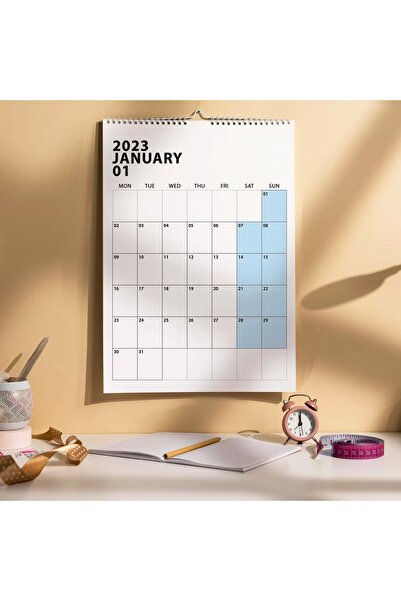 bi'aldım 2026 Duvar Takvimi, Aylık Planlayıcı Takvim, Minimalist Takvim, Duvar Planlayıcısı