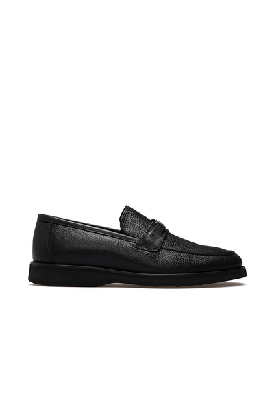 Pierre Cardin Men's Genuine Leather Loafer Light Shoes 25K 119569 m Black