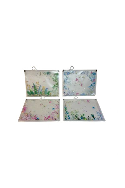 Südor SB35 PULLU/SİMLİ DESENLİ FERMUARLI A5 DOSYA - TEKLİ