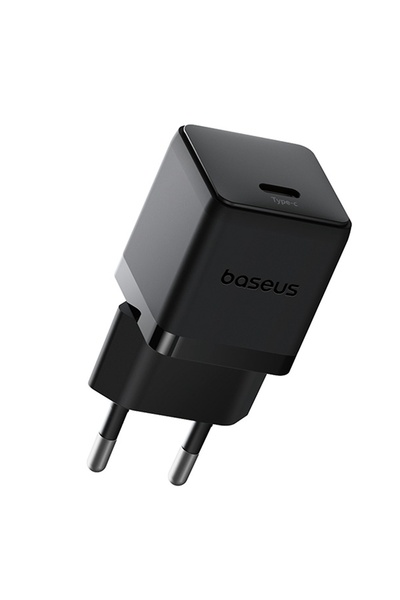 Baseus EU Charger 30W, Type-C - Palm (P10111605113-00) - Cluster Black