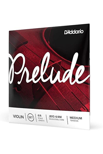 D'Addario J810 4/4M Prelude Keman Teli