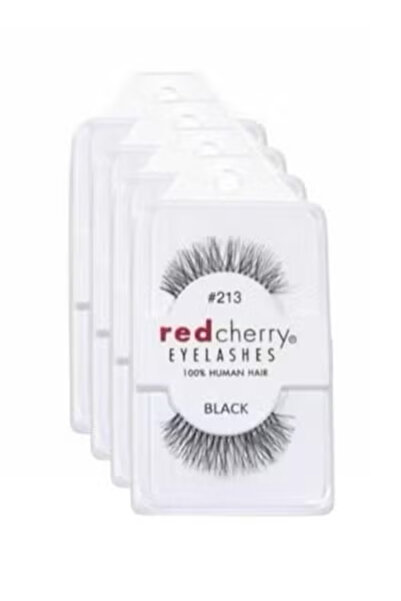 Red Cherry رموش صناعية ريد شيري 213#(عبوة من 4 أزواج)