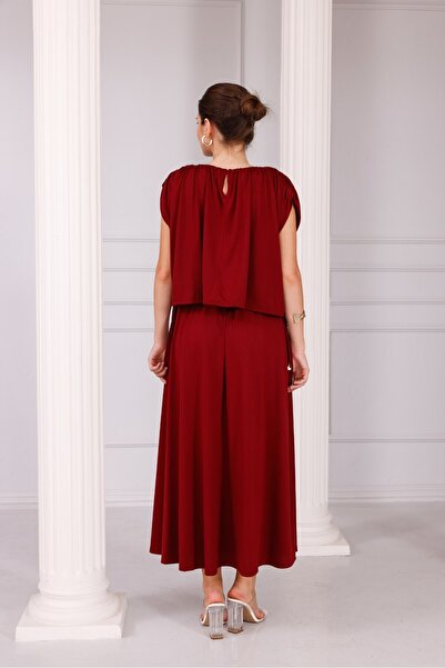 Pulli Collection Modal Fabric Slit Skirt - Blouse Double Set – Relaxed Fit