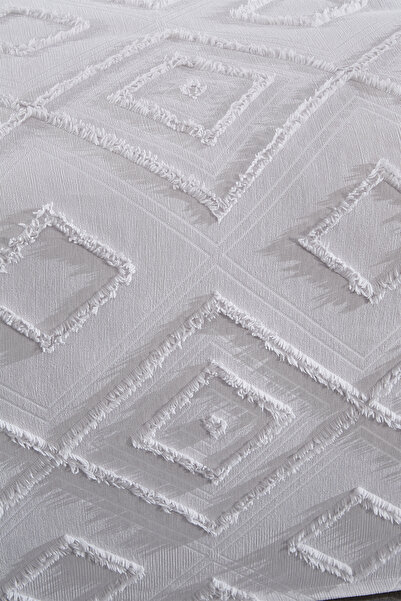 bursa çeyiz Artemis 3 Piece Double Pique Set Gray