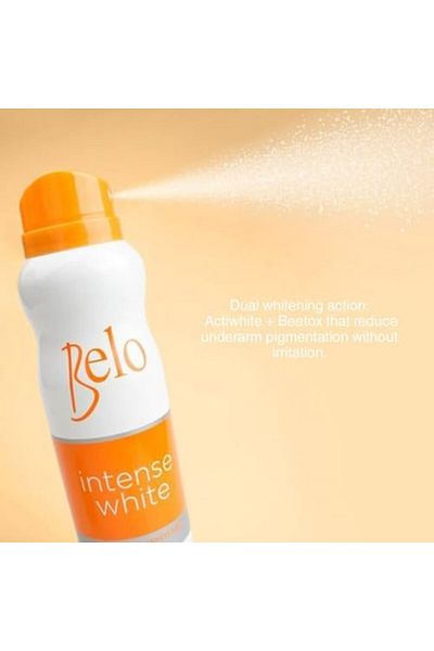 Belo Intense White Advanced Whitening Formula Anti-Perspirant Deodorant Spray 140ml