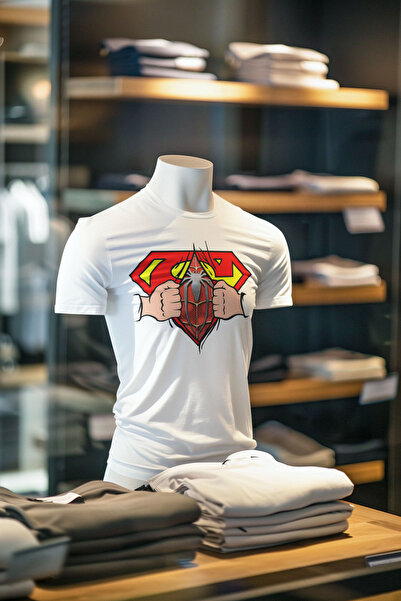 Bigonya Super Spider Printed, Unisex Design T-Shirt