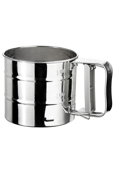 SepetBudur Small size metal flour sifter royaleks-clkn-2102