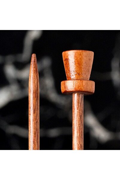 ForWhat 3,5 мм 36 см дървена игла за плетене за офис, домашно хоби, шивашка работилница