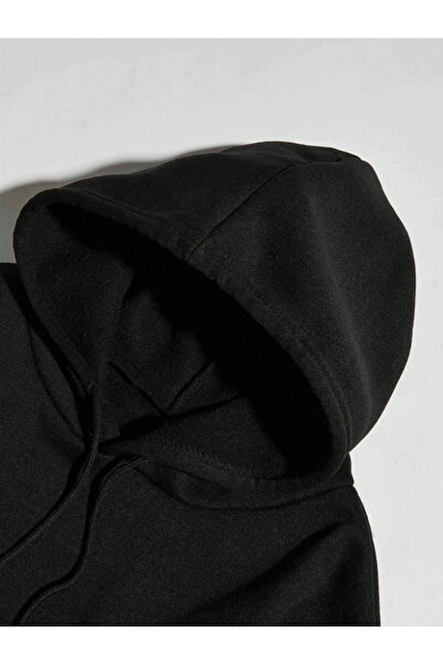 Marco Fresco Unisex Dragon Ejder με τύπωμα με κουκούλα Βαμβακερό φούτερ με κουκούλα