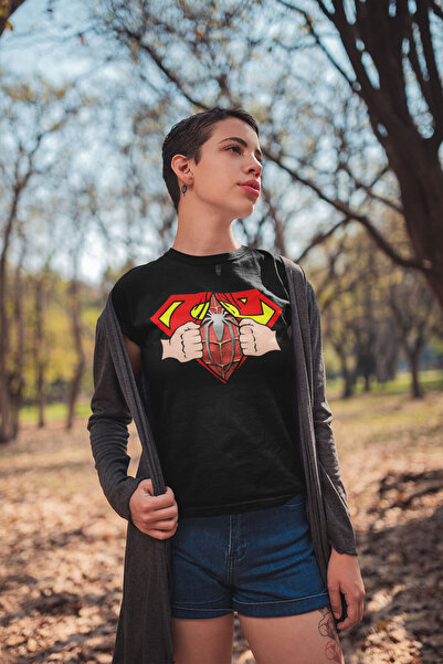 Bigonya Super Spider Printed, Unisex Design T-Shirt
