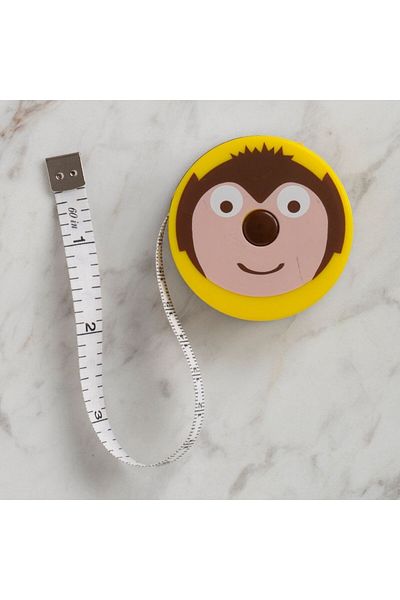 ForWhat 150cm Yellow Cute Design Bag Type Tape Measure for Office Home Office Hobby Workshop