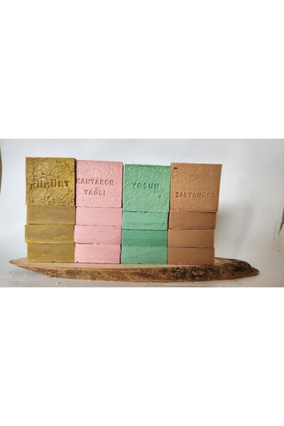 ForWhat مجموعة ماكسي من الصابون الطبيعي على شكل حلزون الكبريت من طحالب نبتة س...