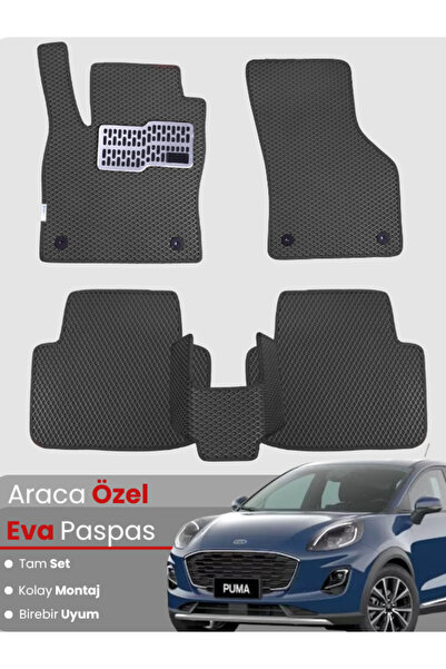 Guerrino مجموعة كاملة من سجادة EVA المتوافقة مع Ford Puma (2020-2024) - مطابق...