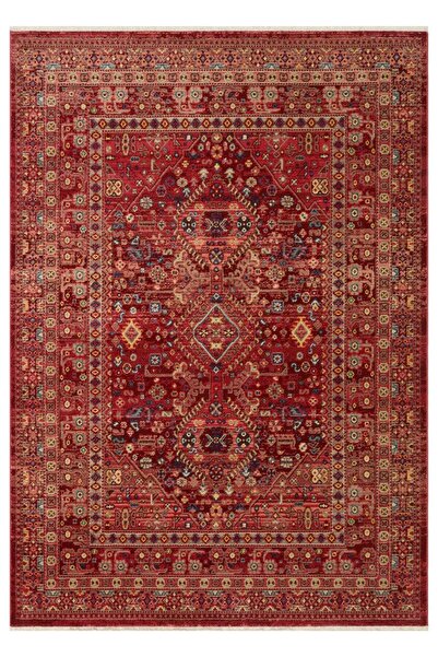 Eko Halı KYBELE KYB 05 RED XW Sıcak Renk Tonlu Otantik Makine Halısı
