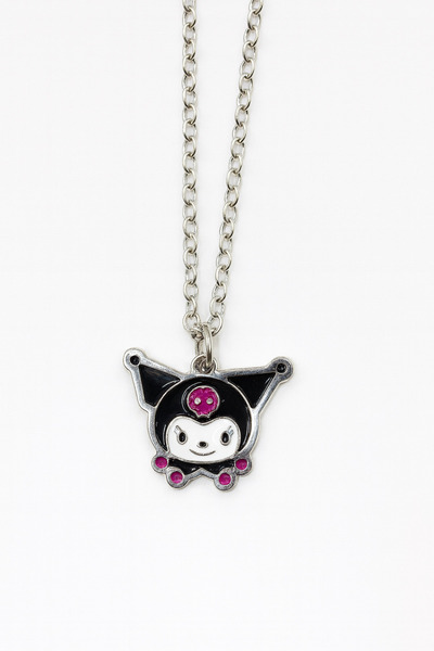 MakeWell Hello Kity Kuromi Figures Designed Chain Children's Necklaces